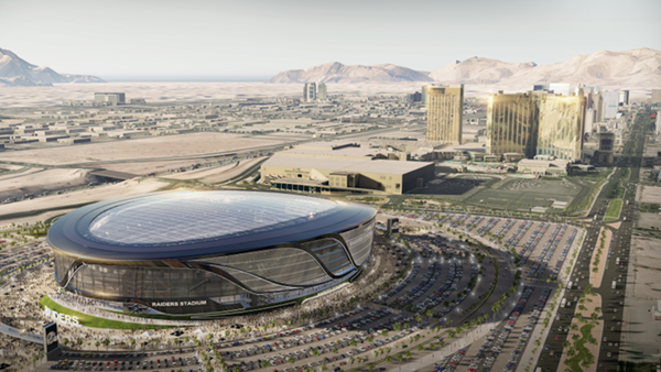 Las Vegas - NFL Stadyumu proje görünümü