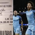 Leroy Sane'nin golü 34200 euroya maloldu