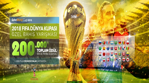 200.000 TL Ödüllü Dünya Kupası Yarışması Sekabet’te