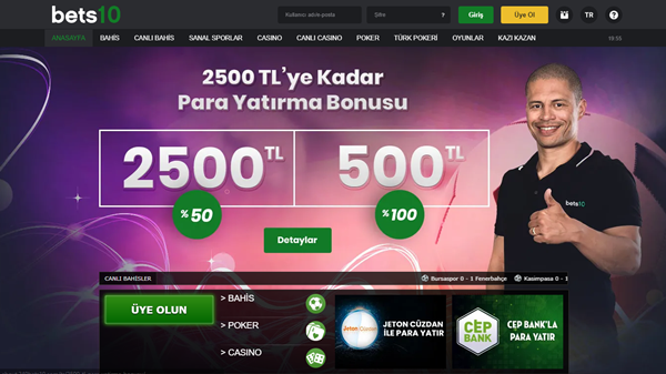 Bets10’dan Sezon Ortasına Özel 2.500 TL Bonus