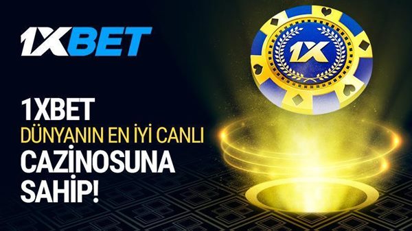 1xbet casino ödülü