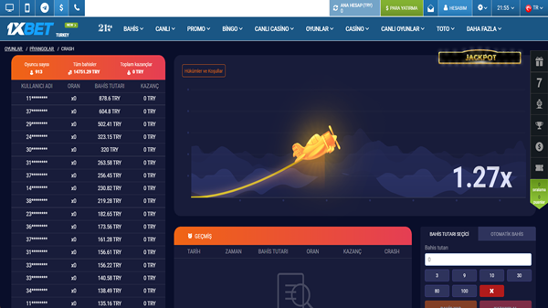 1xBet Crash Sitesi Giriş Adresi ve Üyelik